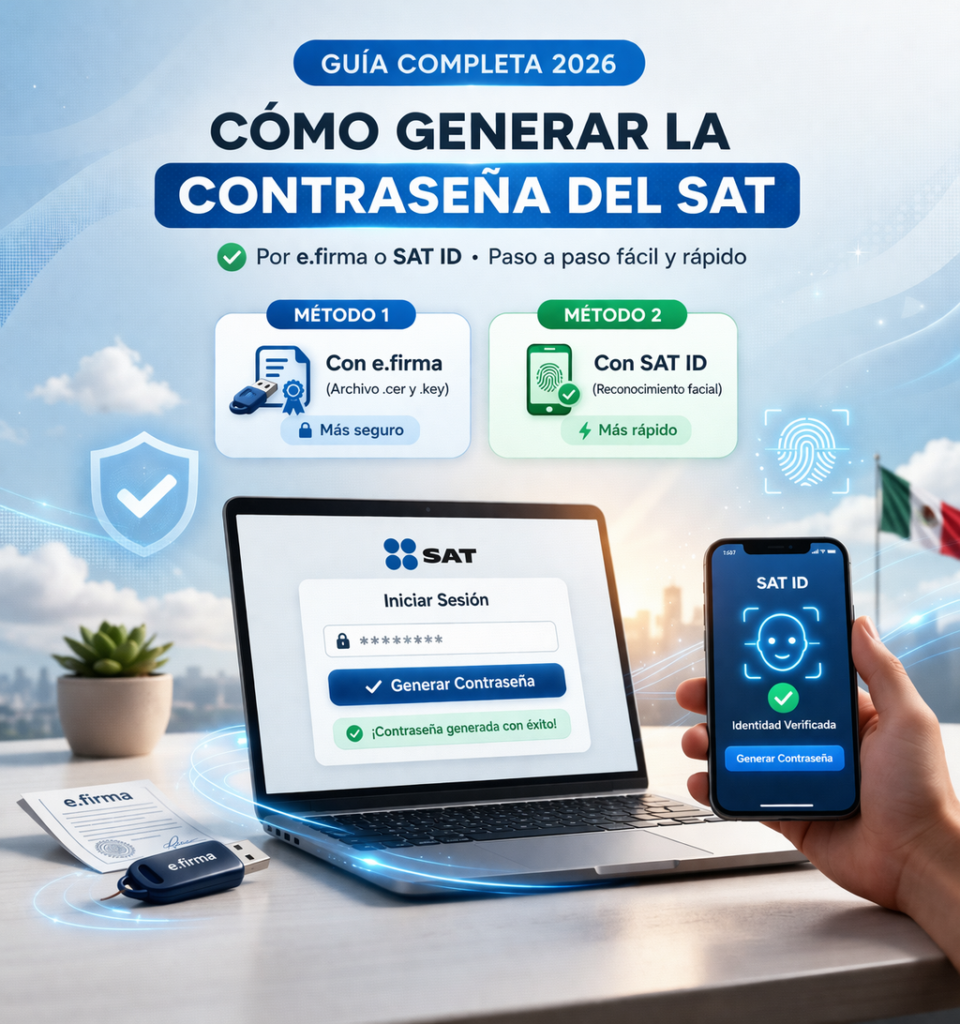 generar contraseña del SAT