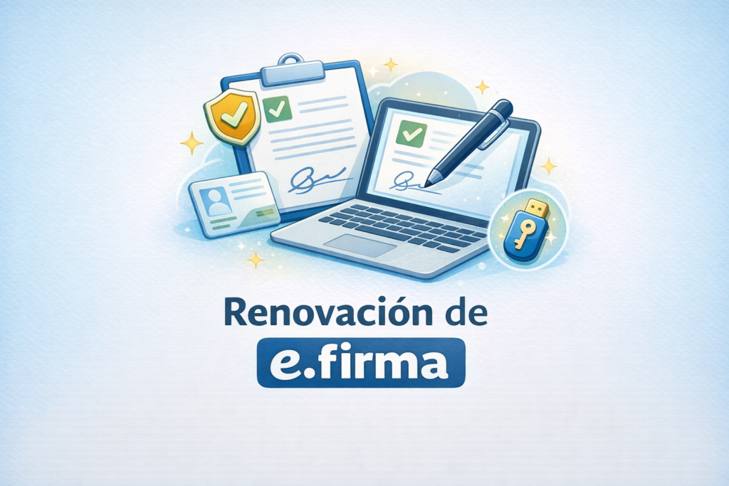 cómo renovar la e.firma