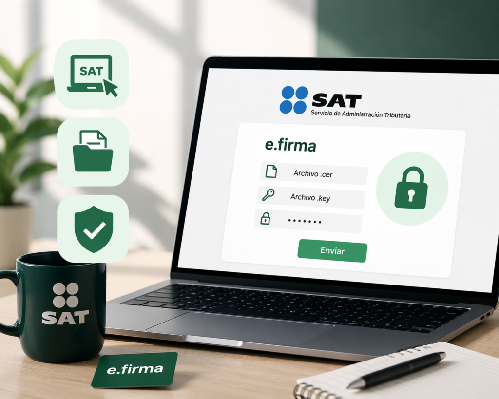 como entrar al sat con e.firma