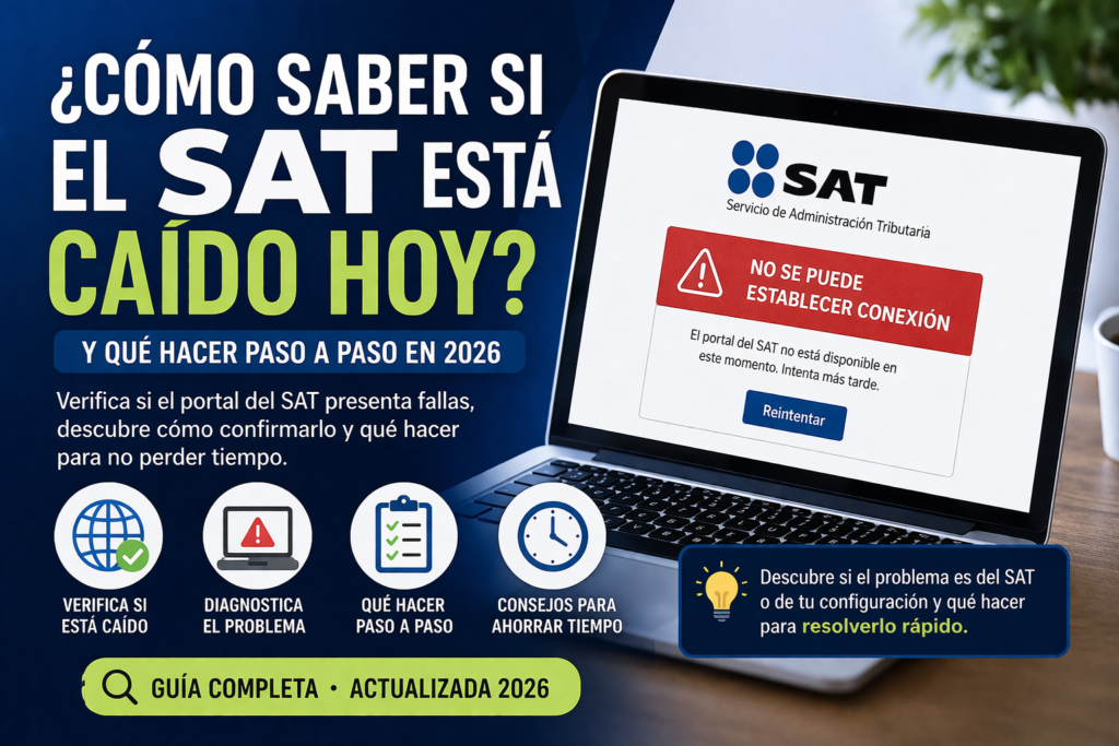 como saber si el sat esta caido