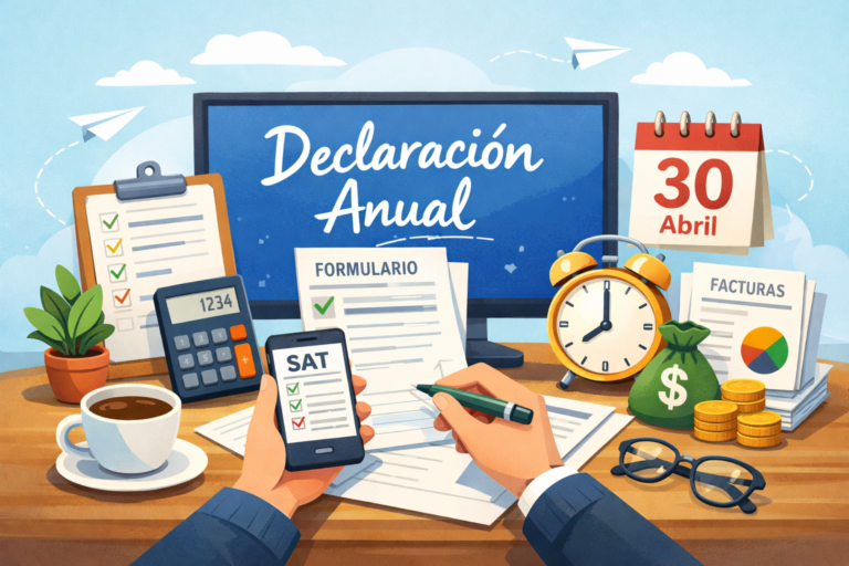 Declaración Anual 2025: Cómo obtener tu Saldo a Favor en el SAT este 2026