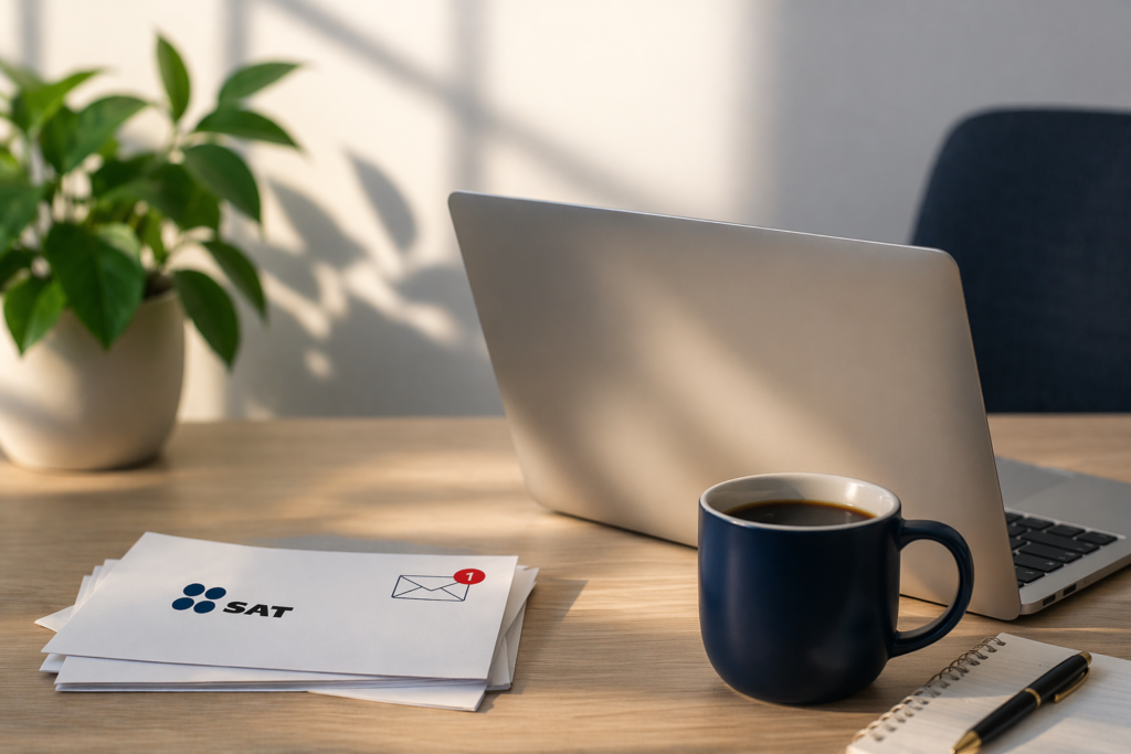 mensaje del SAT en buzón tributario