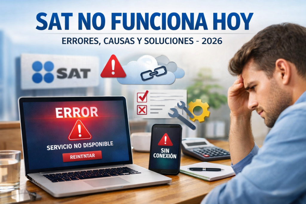 sat no funciona hoy