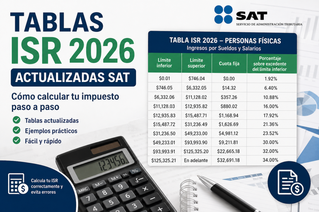 tarifas de ISR