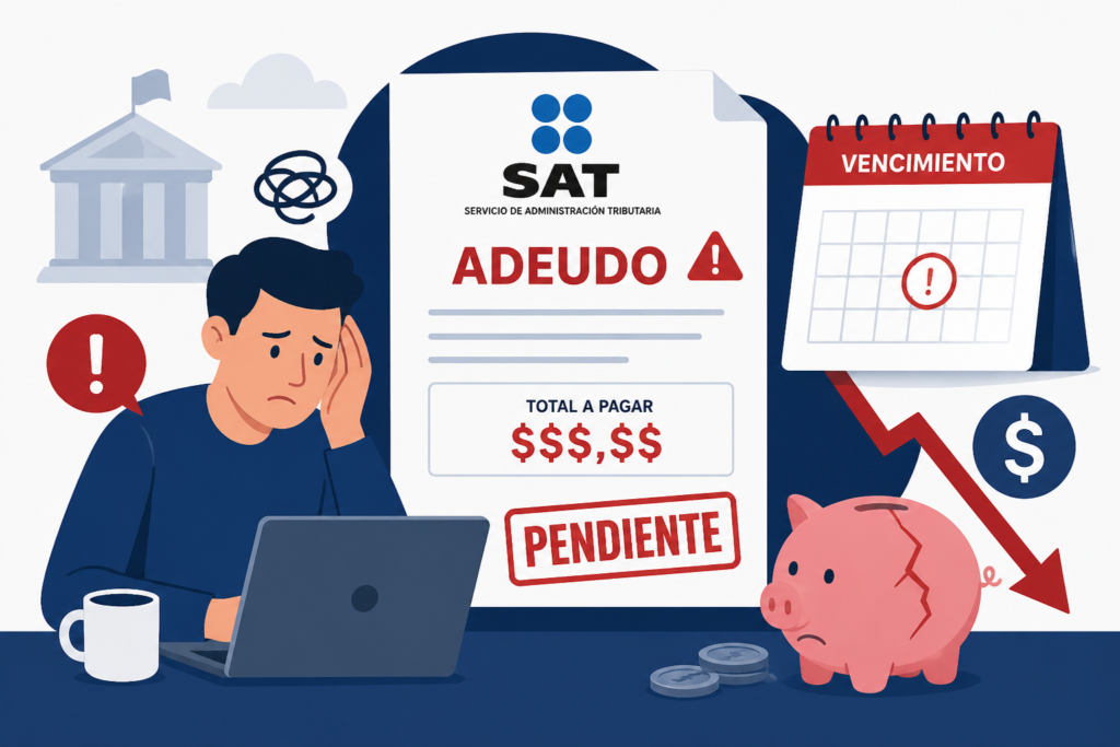 adeudos con el SAT