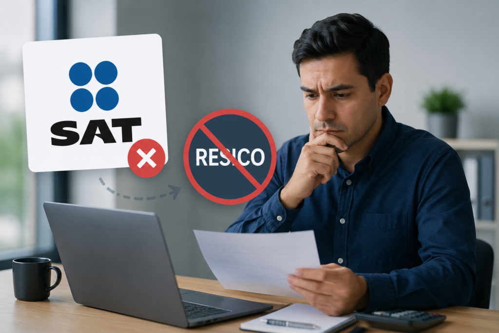 ¿El SAT te sacó de RESICO?
